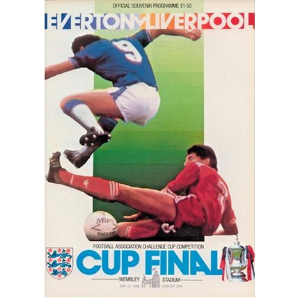 EVERTON v LIVERPOOL FA CUP FINAL 1986
