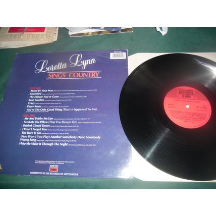 LORETTA LYNN COMPILATION LP - SINGS COUNTRY