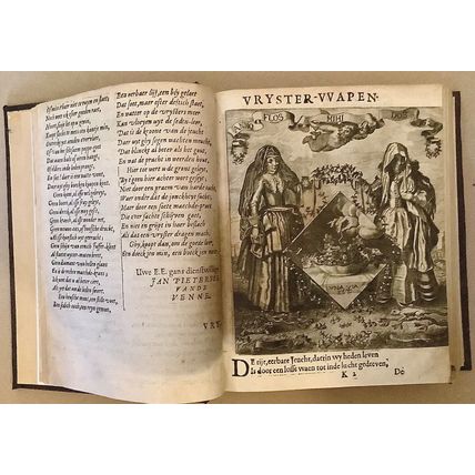JACOB CATS. EMBLEM BOOK. HOVWELYCK 1628, 40 ENGRAVINGS