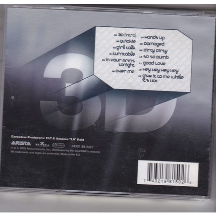 TLC : TLC3D. (2002) CD Album