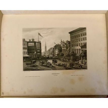 DANA, CHARLES A. THE UNITED STATES ILLUSTRATED IN VIEWS, 1855, 36 ENGRAVINGS