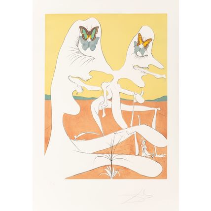 Salvador Dalí Conquest of Cosmos I 1974 Picture 4 Poster Canvas Movie Film Print