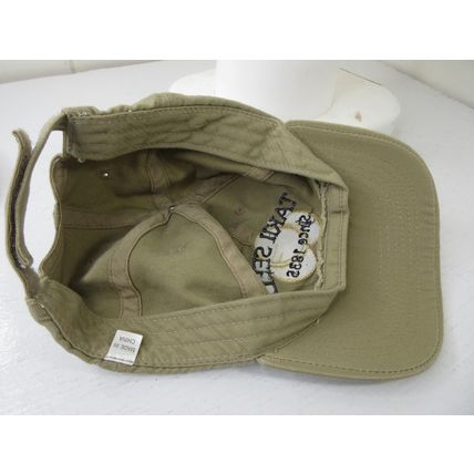 Takii Seed Since 1835 Hat Tan Embroidered Logo Strapback Baseball Cap Farming