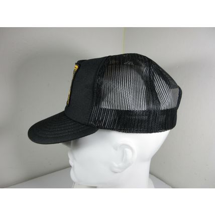 Vintage Patten Snapback Hat Mesh Trucker Cap 60 years 1933-1993 Black