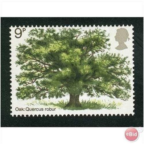 GB stamps 1973 - SG 922 - Tree Planting Year - Oak - MNH