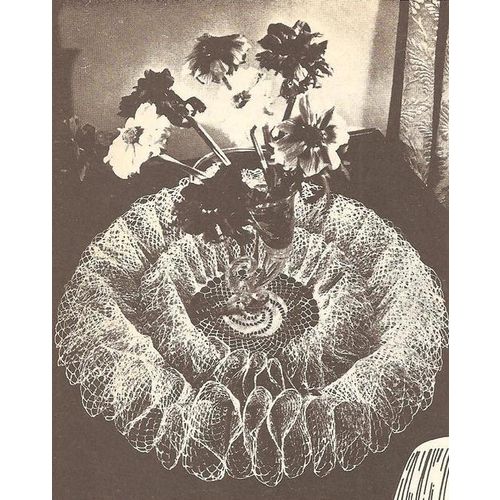 Crochet Doily Pattern Waterfall