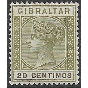 1889/1896 SG 25 - MH (*)