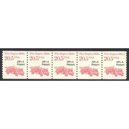 2264 20.5c Fire Engine Very Fine MNH Dry Gum PNC 1/5 P0063