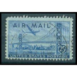 Used C36 25c Oakland Bay Bridge Fine WA0542