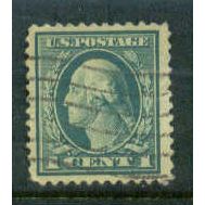 Used 498 1c George Washington Fine Plus A10548
