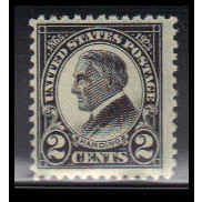 610 2c Warren Harding Just Clears MNH O0882