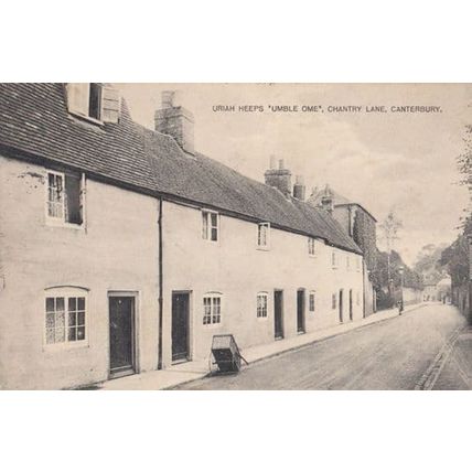 Umble Ome Chantry Lane Cantebury Uriah Keeps Kent Antique Postcard