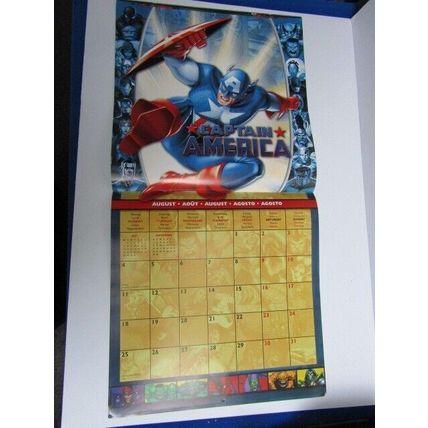 Marvel Comics Super Heroes 2008 Official Year Calendar (e26)