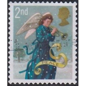 GB, 2007 2nd Christmas, SG 2789 (Scott #2524), used.
