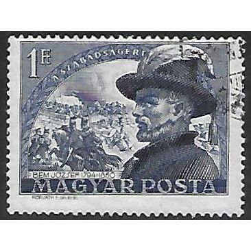 Mi 1144: 1 Ft. deep blue Centenary of the Death of General József Bem