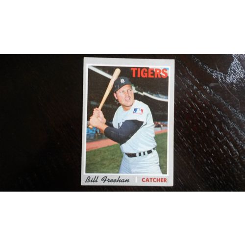 1970 Topps Card # 335 Bill Freehan Good (2) Detroit Tigers