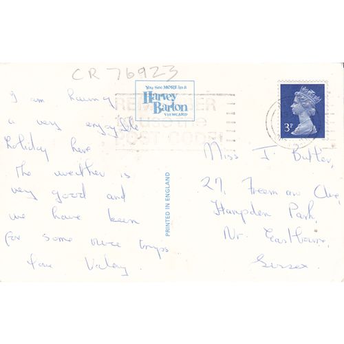 Porth, Newquay Cornwall Postcard (CR76923)