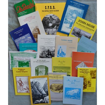 Medley of 19 National Parks books..nature, history, early rangers..1 to 9 lots