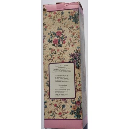 Fine 16 inch Bisque Porcelain Doll in Original Box