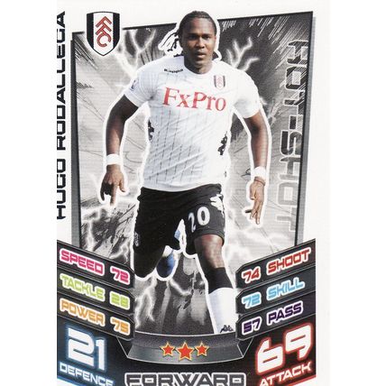 Match Attax 2012/2013 90 Hugo Rodallega Fulham