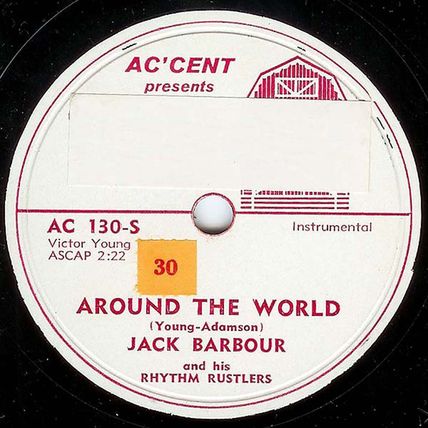 Sunny Hills 78 #130 - Jack Barbour & His Rhythm Rustlers - "Laughing Dancers"