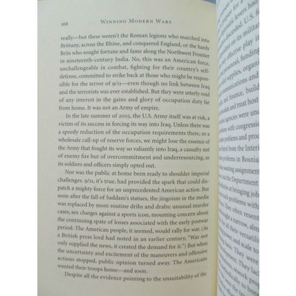 "WINNING MODERN WARS IRAQ TERRORISM AMERICAN EMPIRE by GENERAL WESLEY CLARK 1st"