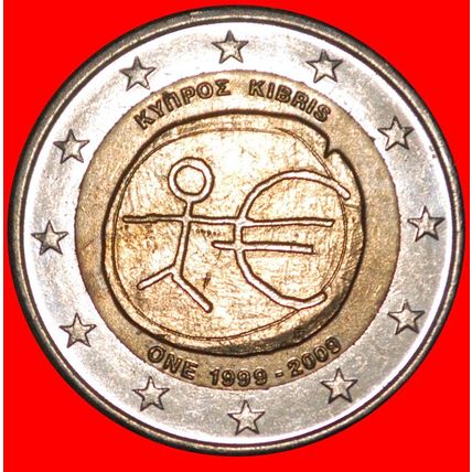 2 sold EMU FINLAND: CYPRUS ★ 2 EURO 1999-2009 MINT LUSTRE! ★LOW START★NO RESERVE