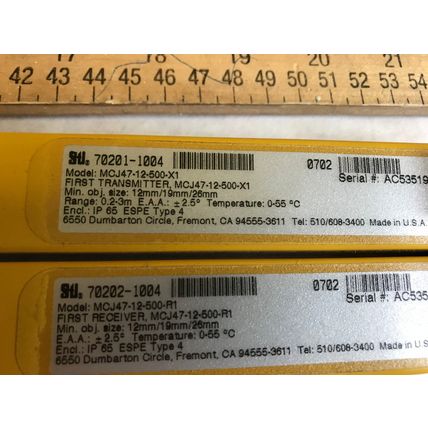 STI 70201-1004,70202-1004,70206-1006,70205-1  006 LIGHT CURTAINs MCJ47-12-500-R3