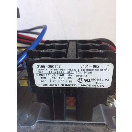 USD 15660,60A-600,BARD EHWH24A-C06,15660-3,8402-095 HEAT PUMP HEAT STRIP BASE,EQ