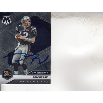TOM BRADY 2021 AUTOGRAPHED NEW ENGLAND PATRIOTS HOF SB CHAMPION MVP QUARTERBACK
