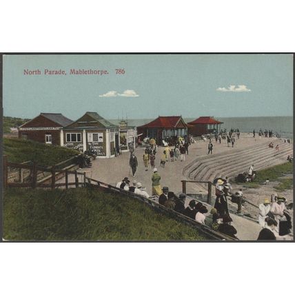 North Parade, Mablethorpe, Lincolnshire, c.1920s - Postcard