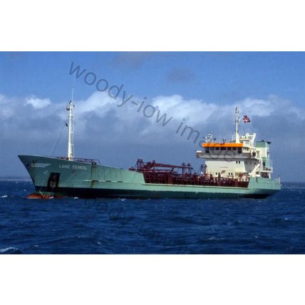 SQ1691 - Danish Coastal Tanker - Lone Terkol , built 1990 - photograph 6x4