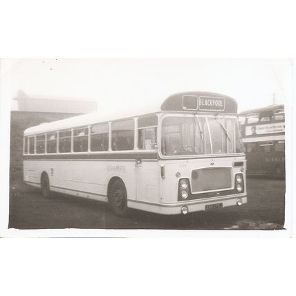 Black & White Photograph of Red & White Services Ltd. - XWO 173J