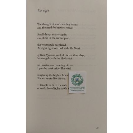 RARE SIGNED POETRY CHAPBOOK WORKS ON PAPER by JENNIFER BARBER