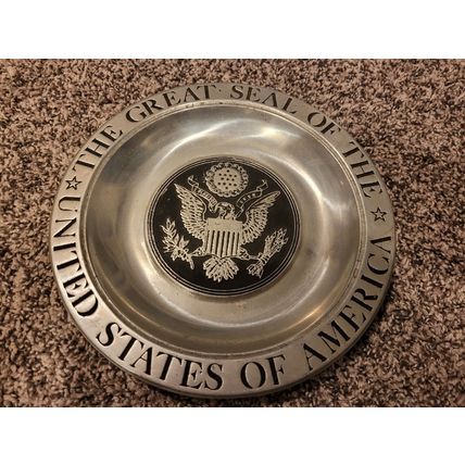Noble Metals Inc New Oxford PA Plate Great Seal of the United States Of America