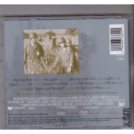 Hans Zimmer : Thin Red Line. Original Motion Picture Soundtrack. (1999) CD Album