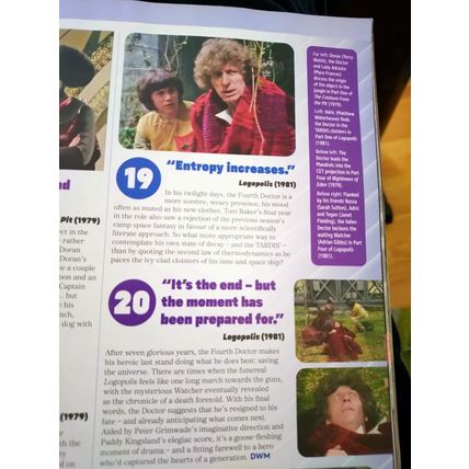 DR DOCTOR WHO Magazine SPECIAL EDITION #66 Tom Baker 50 YEARS OF THE 4TH DR DVD