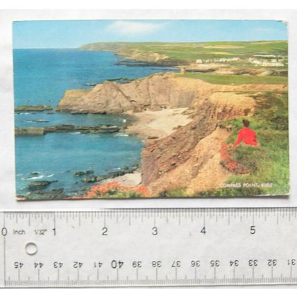 1972 postcard Compass Point, Bude