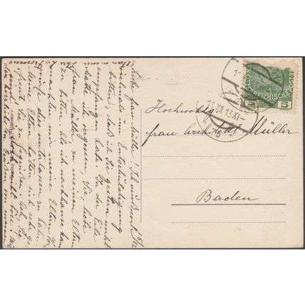 Kurhaus, Baden bei Wien, 1913 - Verlag M & OL AK