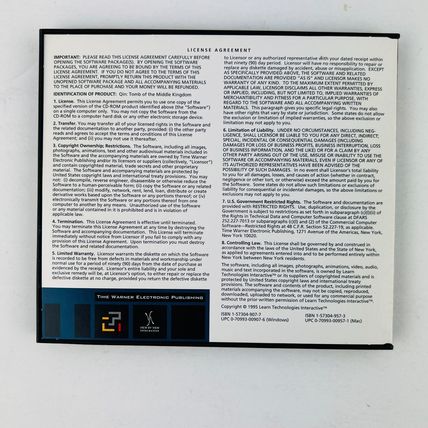 QIN Tomb Of The Middle Kingdom PC CD-ROM Game Software