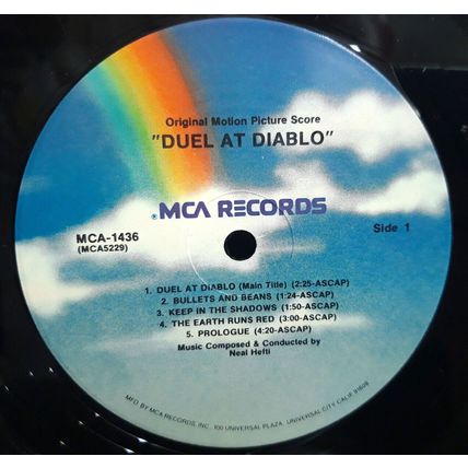 1966’s DUEL AT DIABLO Neal Hefti western soundtrack record album
