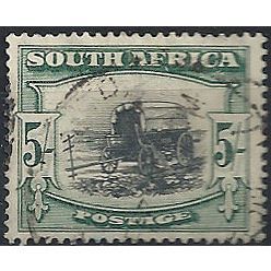 South Africa 1937 SG64 5/- Black & Green SOUTH AFRICA Fine Used ...