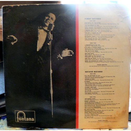 Sinatra + Plus - Gatefold Album x2 Lp's - 1961 - Fontana 682517TL