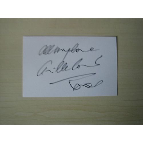 Camille Coduri (Doctor Who) hand signed RARE *FREE POST*