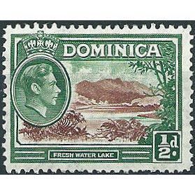 Dominica 1938 SG99 1/2d Brown & Green Mounted Mint .. ..