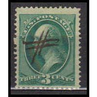 Used 184 3c George Washington Fine RA0154
