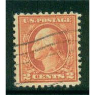 Used 425 2c George Washington Just Clears A09223