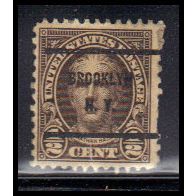 Used 653 1/2c Nathan Hale Fine PreCnx KA8356