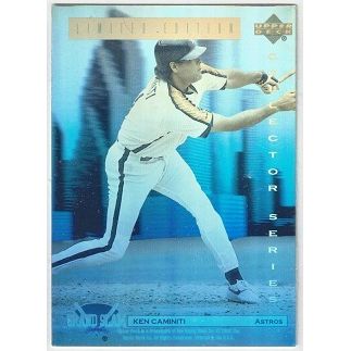 1992 UPPER DECK DENNY'S GRAND SLAM ' KEN CAMINITI ' HOLOGRAM card # 2