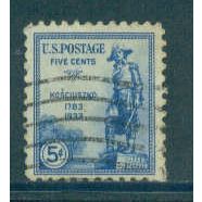 Used 734 5c General Kosciuzko Just Clears NA1660